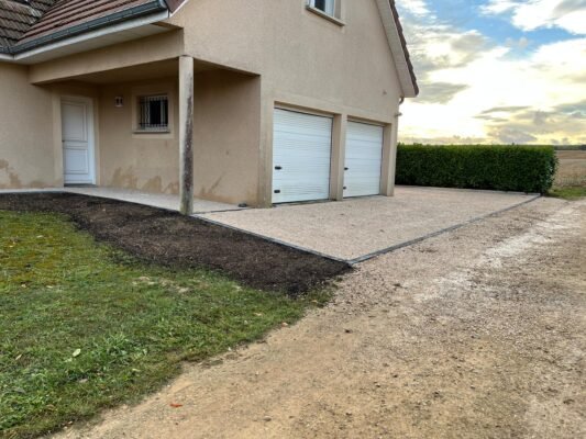 entrée de garage